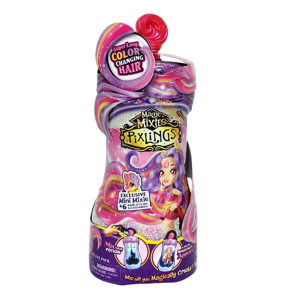 🆕 NIB Magic Mixies Pixlings S2 Galaxy Hair Pippa Doll Playset Shimmerverse